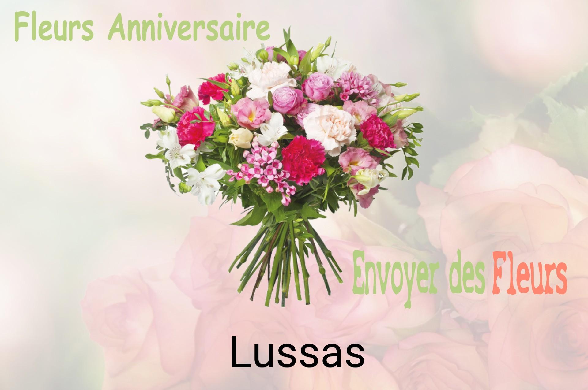 Bouquet de fleurs d’anniversaire livré à Lussas
